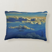 雲の頭部、綿のアクセントの枕 アクセントクッション (裏面)