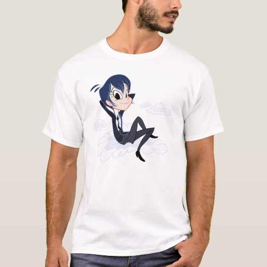 雲のMaude Macher Tシャツ (正面)