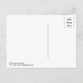 雲はがき(デザイン2) ポストカード (裏面)