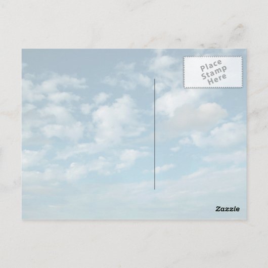 雲はがき ポストカード (裏面)
