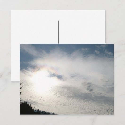 雲は不思議だ ポストカード (正面/裏面)