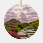 雲への山道 セラミックオーナメント (裏面)