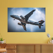 雲への旅：航空写真 キャンバスプリント (インサイチュ (リビング))