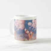 雲を作る妖精たち コーヒーマグカップ (正面左)