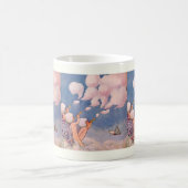 雲を作る妖精たち コーヒーマグカップ (中央)