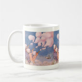 雲を作る妖精たち コーヒーマグカップ (左)