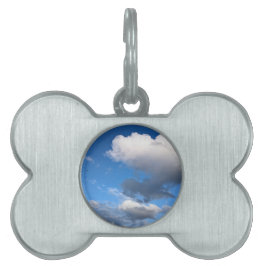 雲を描くプー ペットネームタグ