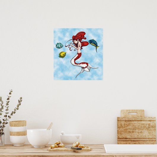 雲を見る ポスター (キッチン)