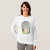 雲を通って照る光線 Tシャツ (正面フル)