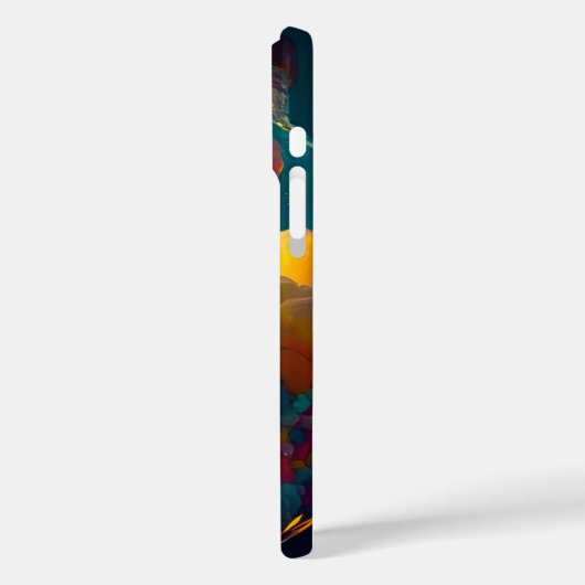 雲アート Case-Mate iPhoneケース (裏面 / 左)