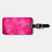 雲エフェクト マゼンタ スーツケースタグ ラゲッジタグ (正面横)