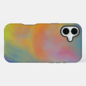 雲カラフルの渦巻き iPhoneケース (裏面横)