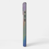 雲カラフルの渦巻き iPhoneケース (左側面)