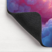雲カラフル形成 マウスパッド (コーナー)