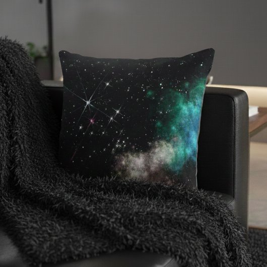 雲カラフル星宇宙 クッション