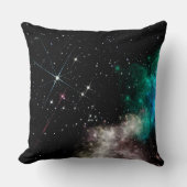 雲カラフル星宇宙 クッション (正面)