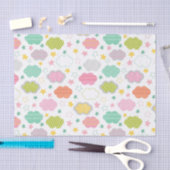 雲カラフル 薄葉紙 (クラフト)