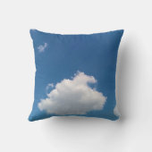 雲シンプル雲 クッション (裏面)