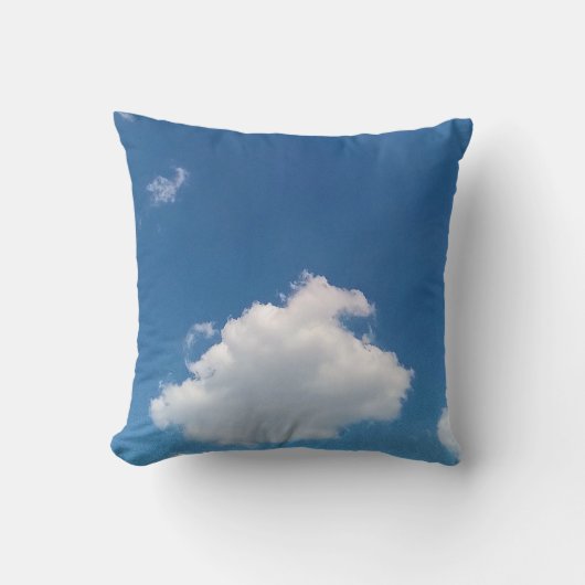 雲シンプル雲 クッション (正面)