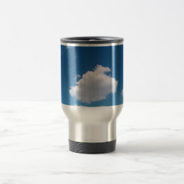 雲シンプル雲 トラベルマグ