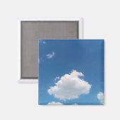 雲シンプル雲 マグネット (正面/裏面)