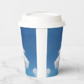 雲シンプル雲 紙コップ (左)