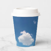 雲シンプル雲 紙コップ (裏面)