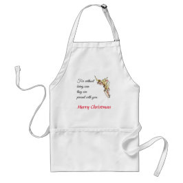 雲スタイリッシュから水の色の天使が現れる スタンダードエプロン