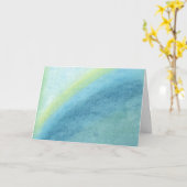 雲バースト カード (黄色い花)