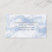 雲パターン一見 名刺 (裏面)