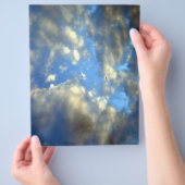 雲フライヤー チラシ (手)