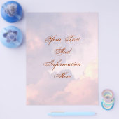 雲フライヤー チラシ (シングル)