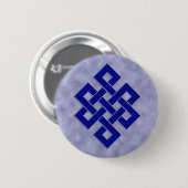 雲ボタンの永遠の結び目 缶バッジ (正面&裏面)