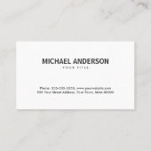 雲マーク名刺 名刺 (裏面)