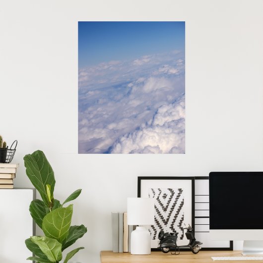 雲上に ポスター (ホームオフィス)
