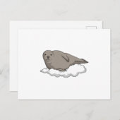 雲上のシール ポストカード (正面/裏面)