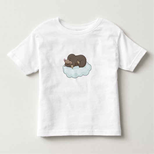 雲上のモル トドラーTシャツ (正面)