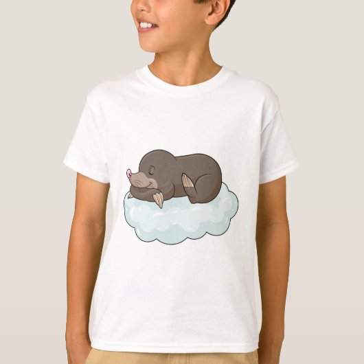 雲上のモル Tシャツ (正面)