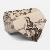 雲上の聖母と子 ネクタイ (ロール)