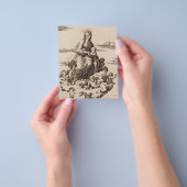 雲上の聖母子 チラシ (手)