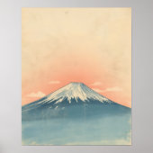 雲上の静寂 - 復古富士山トラベル ポスター (正面)