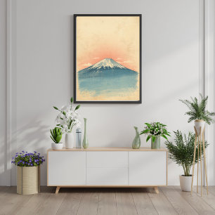雲上の静寂 - 復古富士山トラベル ポスター