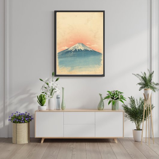 雲上の静寂 - 復古富士山トラベル ポスター