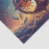 雲中の生命のユニバーサルツリー 薄葉紙 (詳細)