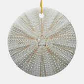 雲丹のクリスマスのオーナメント セラミックオーナメント (裏面)