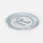 雲九の空 – カスタムベビーシャワー使い捨て ペーパープレート (アングル)