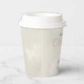 雲九白雲赤ちゃんシャワー 紙コップ (右)