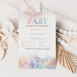 雲九虹の雲の赤ちゃんシャワーゲーム