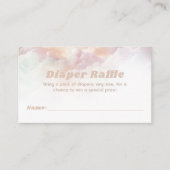 雲九虹の雲の赤ちゃんシャワー本 エンクロージャーカード (正面)