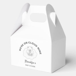 雲九赤男女兼用ちゃんシャワーテディベア フェイバーボックス